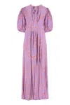 Bytimo I Live In Printed Viscose In Pink