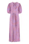 Bytimo I Live In Printed Viscose In Pink