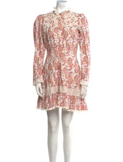 Pre-owned Bytimo Linen Mini Dress In White