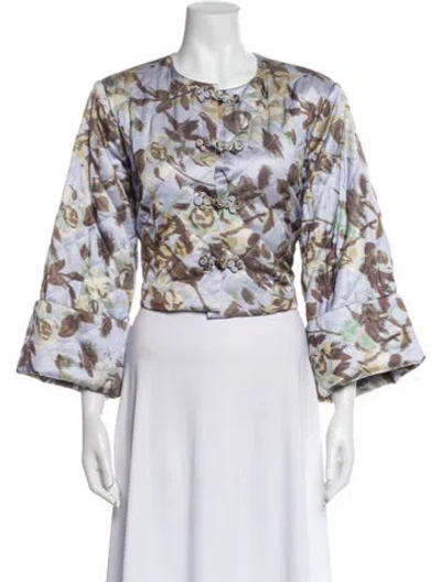 Pre-owned Bytimo Printed Jacket W/ Tags In Multi