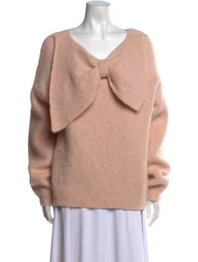 Pre-owned Bytimo V-neck Sweater In Pink