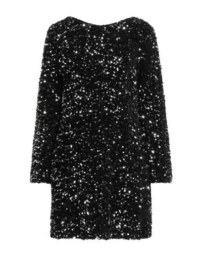 B.yu B. Yu Woman Mini Dress Black Size L Polyester