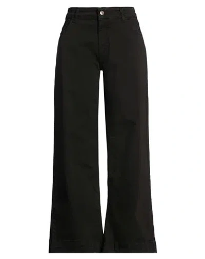 B.yu B. Yu Woman Pants Black Size M Cotton, Elastane