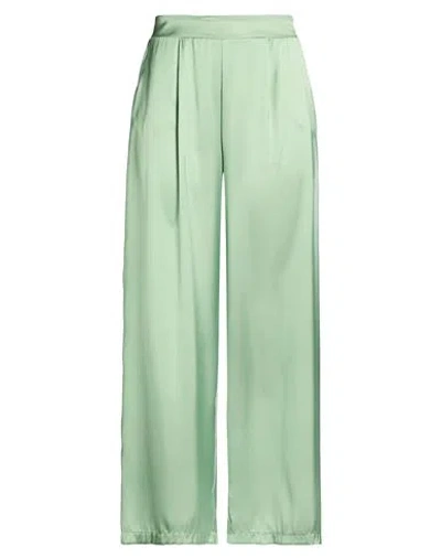 B.yu B. Yu Woman Pants Light Green Size Xl Polyester