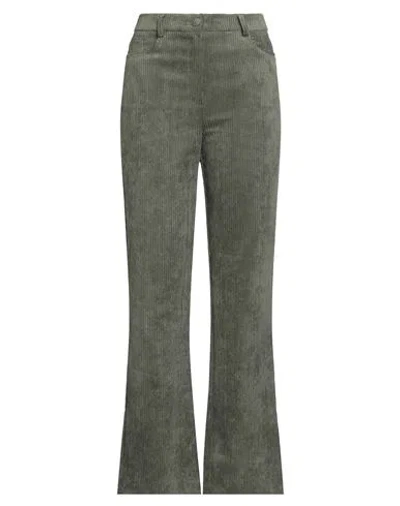 B.yu B. Yu Woman Pants Military Green Size Xl Polyester, Polyamide, Elastane
