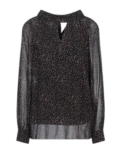 B.yu B. Yu Woman Top Black Size S Polyester, Viscose, Elastane