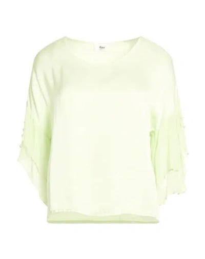 B.yu B. Yu Woman Top Light Green Size S Viscose