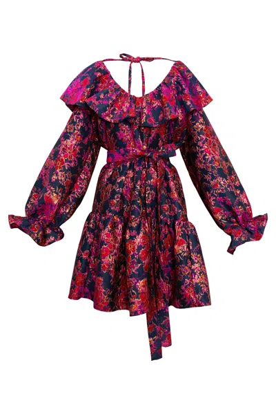 Byvinnik Women's Black / Pink / Purple Bel Canto Dress In Roméo Et Juliette