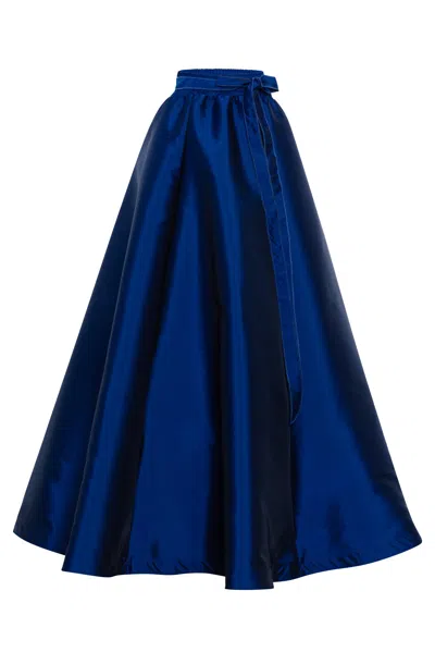 Byvinnik Women's Blue Gala Skirt In Naughty Navy