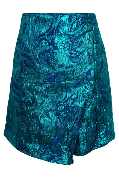 Byvinnik Women's Blue Skort In Rusalka