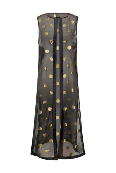 Byvinnik Women's Gold / Black Berlin Duster In Wanda