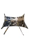 Byvinnik Women's Gold / Black / Silver Halo Corset Belt "elektra” Original Size In Gold/black/silver