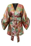 Byvinnik Women's Green / Pink Theater Jacket In Le Villi In Multi