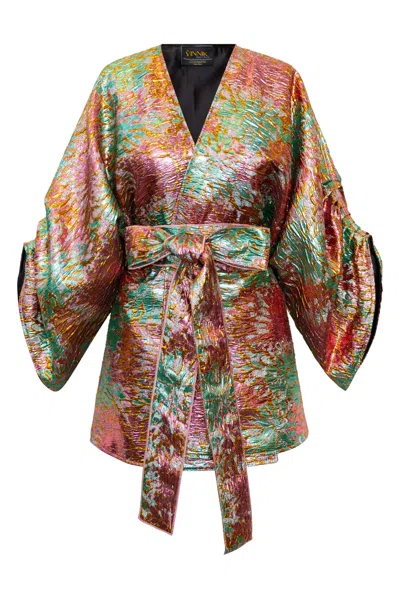 Byvinnik Women's Green / Pink Theater Jacket In Le Villi In Multi