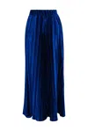 Byvinnik Women's Muse Pants In Velvet Slink Blue In Blue