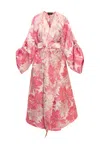 Byvinnik Women's Pink Parisian Coat In Le Comte Ory In Pink