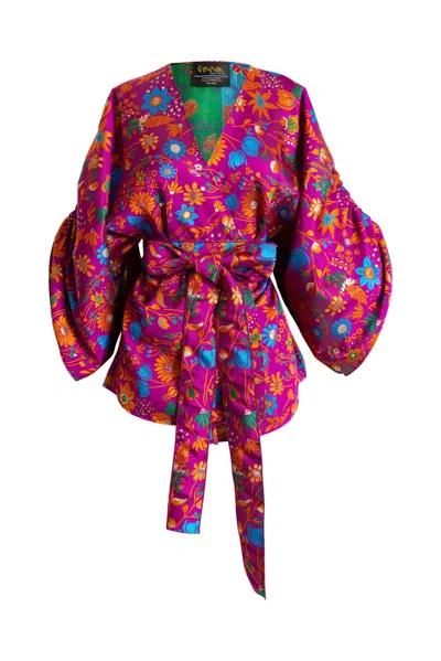 Byvinnik Women's Pink / Purple Theater Jacket “lakme” In Pink/purple