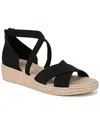 Bzees Bali Womens Criss-cross Manmade Ankle Strap