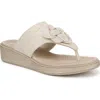 Bzees Bloom Wedge Sandal In Natural