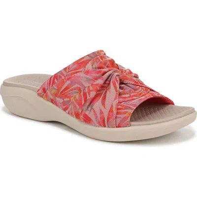 Bzees Cherish Slide Sandal In Coral
