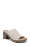 Bzees Ella Block Heel Sandal In Eggnog Fabric