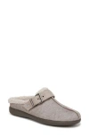 Bzees Eternity Womens Buckle Faux Fur Slide Slippers In Beige