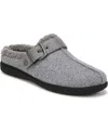 Bzees Eternity Womens Belted Man Made Slip-on Sneakers In Grey Fleece Fabric