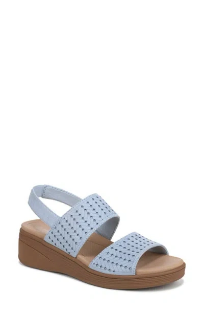 BZEES LIFESTRIDE FESTIVE SLINGBACK PLATFORM WEDGE SANDAL