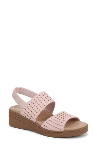 BZEES LIFESTRIDE FESTIVE SLINGBACK PLATFORM WEDGE SANDAL