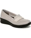 Bzees Gamma 2 Washable Slip On Loafers In Sand Fabric