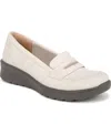 Bzees Gamma Washable Slip Ons In Natural Stretch Linen