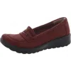 Bzees Gamma Washable Slip Ons In Red