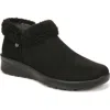 Bzees Genuine Womens Faux Shearling Padded Insole Booties In Multi