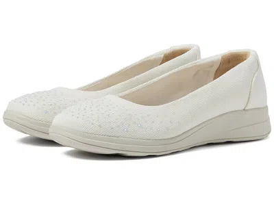 Bzees Golden Bright Slip-on Loafers In White