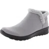 Bzees Greeting Womens Zipper Man Made Shooties In Grey