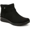 Bzees Guest Bootie In Black Fabric