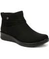 Bzees Guest Bootie In Black Fabric