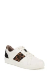 Bzees Happy Friday Sneaker In White,leopard Faux Leather