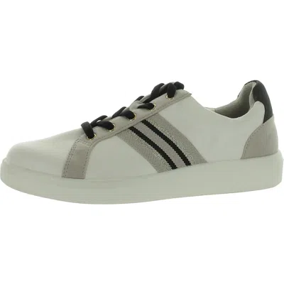 Bzees Happy Friday Womens Faux Leather Low Top Casual And Fashion Sneakers In Multi