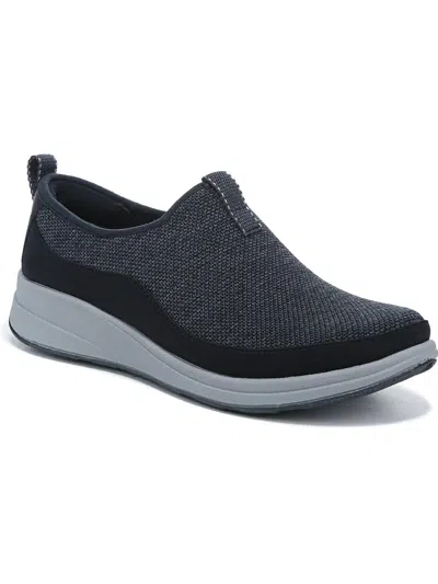 Bzees Imagine Womens Laceless Canvas Slip-on Sneakers In Gray