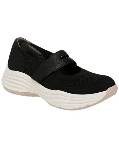 Bzees Intuition Knit Mary Jane In Black Knit Fabric