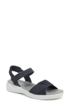 Bzees Women's Lane Washable Open Round Toe Strappy Sandals In Navy