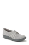 Bzees Niche Knit Slip-on Sneaker In Grey Knit