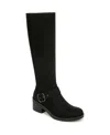 Bzees Olympia Washable Knee-high Boots In Black Stretch Fabric