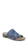 Bzees Poppy Slide Sandal In Blue