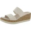 Bzees Resort Platform Slide Sandal In Multi