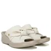 Bzees Smile G8896f1 Sandals Women's Us Off White Wedge Heel Slide Zogg1652 In White