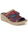 Bzees Smile Wedge Slide Sandal