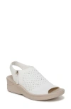 Bzees Starlet Embellished Slingback Sandal In White