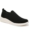 Bzees Timeless Bright X-training Washable Inspired Sneakers In Black Stretch Knit Fabric